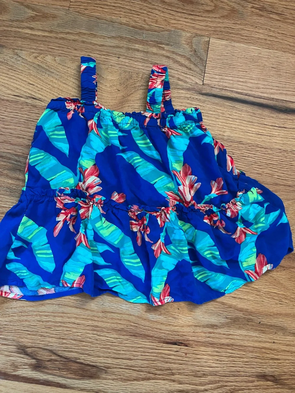 The Children's Place Tropical Ruffle Swing Dress